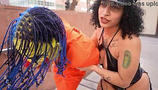 Officer Ramos arrests Gibby the clown for public porn, turns sexy 😏