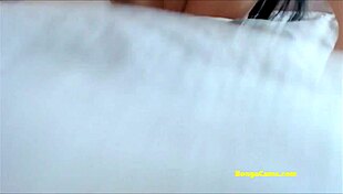 Stunning Brunette Teases Wet Pussy!