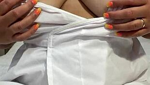 suck my big tits, nurse says in hospital