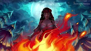 wal 38 big tits gipy and blonde meets for the first time in the vagoon