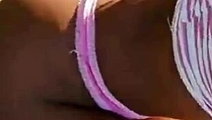 Ebony sluts on Instagram tease with panties and twerk intensely