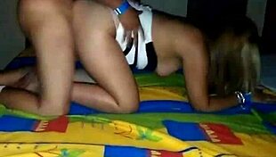 Retro teacher clip from old blue films with steamy classroom vibes