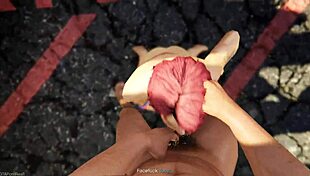 In GTA V porn, he takes care of a lonely ass with sex and blowjob in POV.