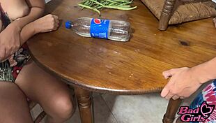 Sexy Big-Ass Blonde Niece Fucks Lucky Big-Cock Uncle In Kitchen