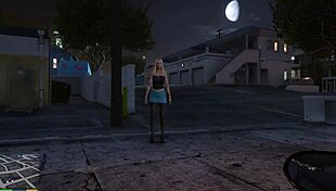 Grand Theft Auto 5: Seductive hooker intimate encounter