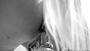 Newbie Lesbian Ass Toyed