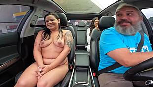 Chris Manauara Strips In Car With Brother