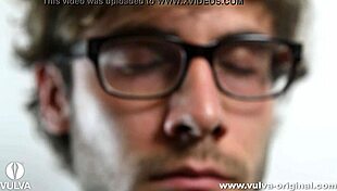 Sexy Horny Naked Woman Gets Pussy Sniffed and Feet Licked