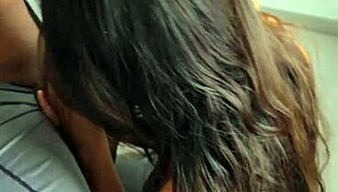 Rough Doggystyle Fucking with Latina Neighbor, Moaning as He Fills Her Tight Ass with Cumshot