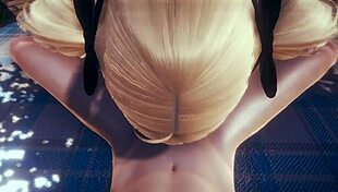 Genshin Impact Hentai - POV Fischl Blowjob Cum On Face