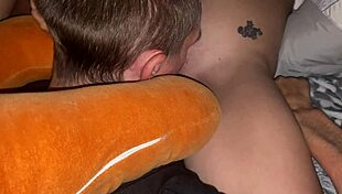 That hot girl got teased for hours with toys, but he stopped before she came.