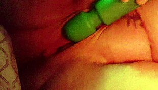 hot pussy play with vibrator in casual setting