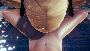 Genshin Impact Hentai - POV Fischl Blowjob Cum On Face