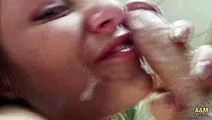 Two Hot Chicks Suck You Off Together!