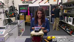 Pawnee Babe Kitty Catherine Fucked Hard In Back Office