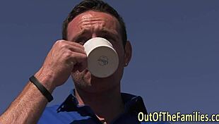 Black Amateur Teen Rides Stepdad's Dick With Intense Hardcore Action