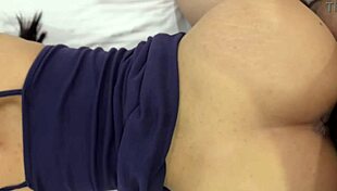 Rub that big ass for me, girl!