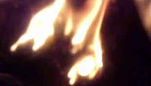 SHE BURNS HER PANTIES in this russian antiporno video