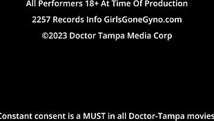 Aria Nicole Spreads Her Pussy For Doctor Tampa's Kinky Gyno Exam Insertion