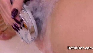 Pretty Nara Mongolka Teases in the Shower During Casting