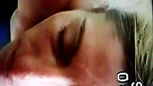 i'm this huge milf getting a facial. cum all over my face, ohh!