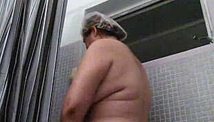 Golden Shower Play with Hairless Big-Tits Babe