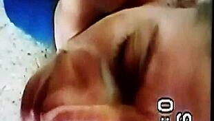 i'm this huge milf getting a facial. cum all over my face, ohh!