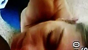 i'm this huge milf getting a facial. cum all over my face, ohh!