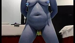 Filipina On Her Knees After Two Hours