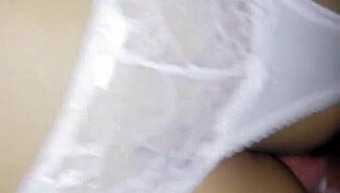 Chava shows buttocks in thong and opens ass