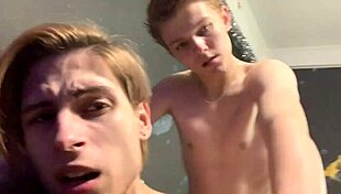 Casey and David having hard holiday sex