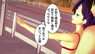 18-year-old student gets naughty in 3D Hentai animation