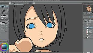 i drew kairi giving footjob with toys