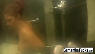 Sexy Samantha Gets Wet and Naughty with Jayden Cole