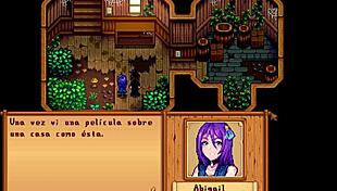 xtardew valley - abigail part 2 in spanish - stardew valley mod with sexy scenes
