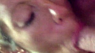 i suck on her tits and cum in mouth