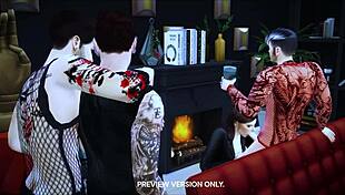 Bazory Rescue Turns Into Wild 3D Hentai Orgy