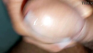 me jacking off solo and cumming for almost a minute