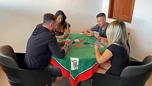 Card Game Turns Into Wife Swap With Kel Abate and Bruna Carlos