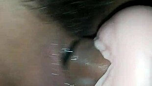 Teen masturbates with fake pussy, feeling so good?