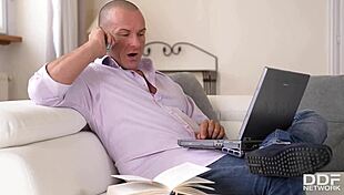 Blondie angel black spreads legs for hard dick in tight ass!