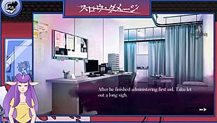 Slow damage part 2 hentai asian cartoon brunette blonde muscular game sexy japanese anime