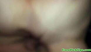 pulled blonde amateur gets the cumshot