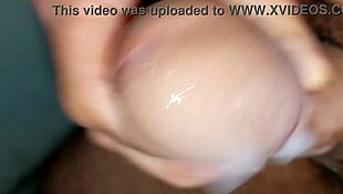 me jacking off solo and cumming for almost a minute