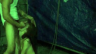 Total domination in rough outdoor public fuck-a-thon