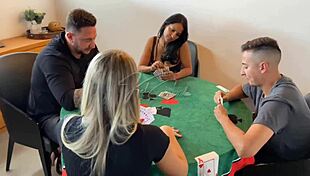 Card Game Turns Into Wife Swap With Kel Abate and Bruna Carlos