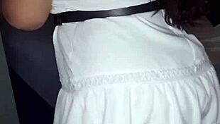 Amateurs dance in red panties, showing off small tits and more. Watch the full scene unfold.