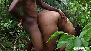 outdoor creampie fills pussy with raw emotion