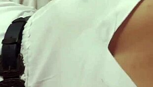 Amateurs dance in red panties, showing off small tits and more. Watch the full scene unfold.