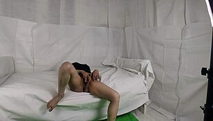 Multiple Cumshots For Skinny Shemale Roommate In Mouth And Ass Outdoors.